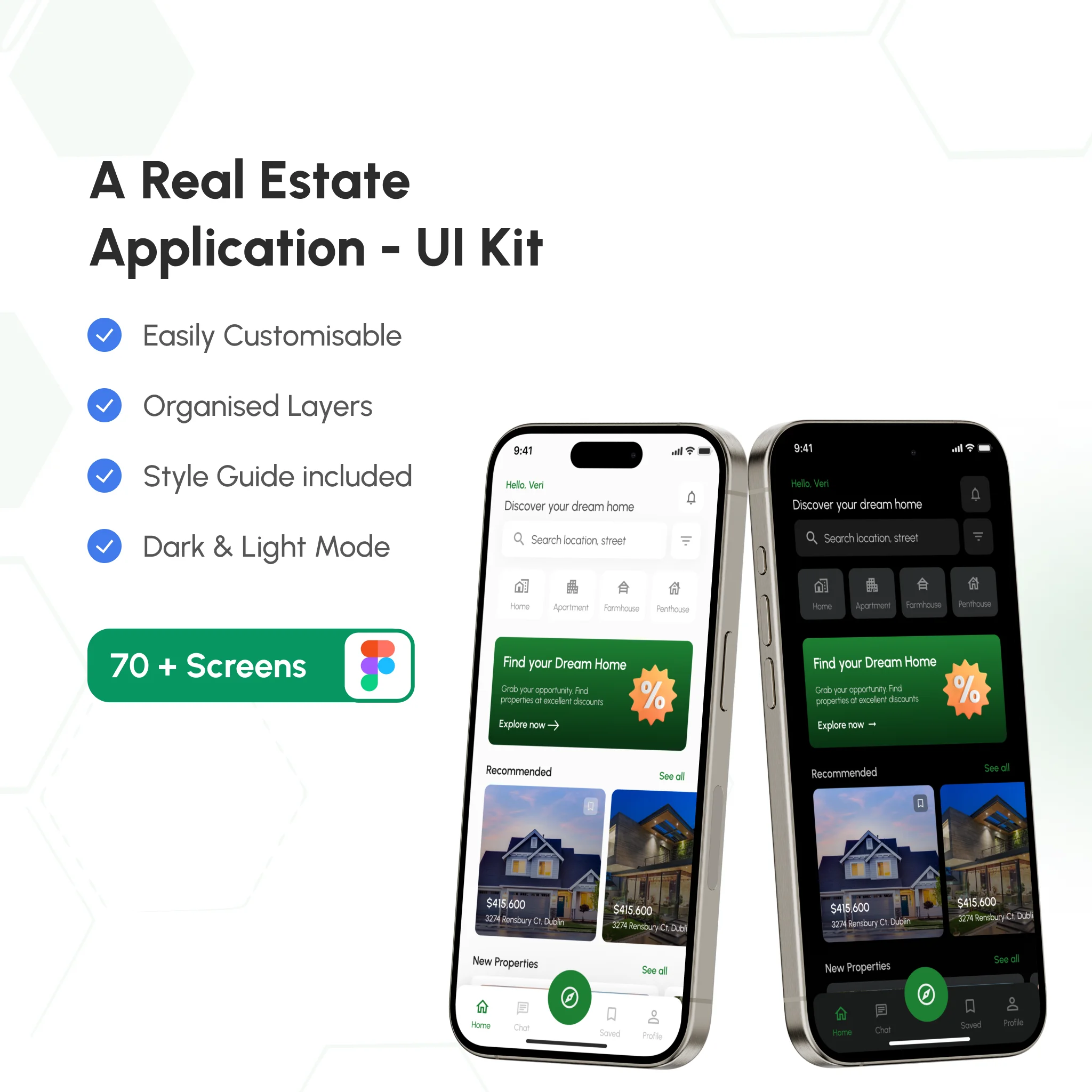 RealityHub - Figma UI Kit For Real Estate