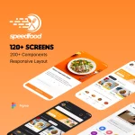 SpeedFood – Figma UI Kit for Food delivery app